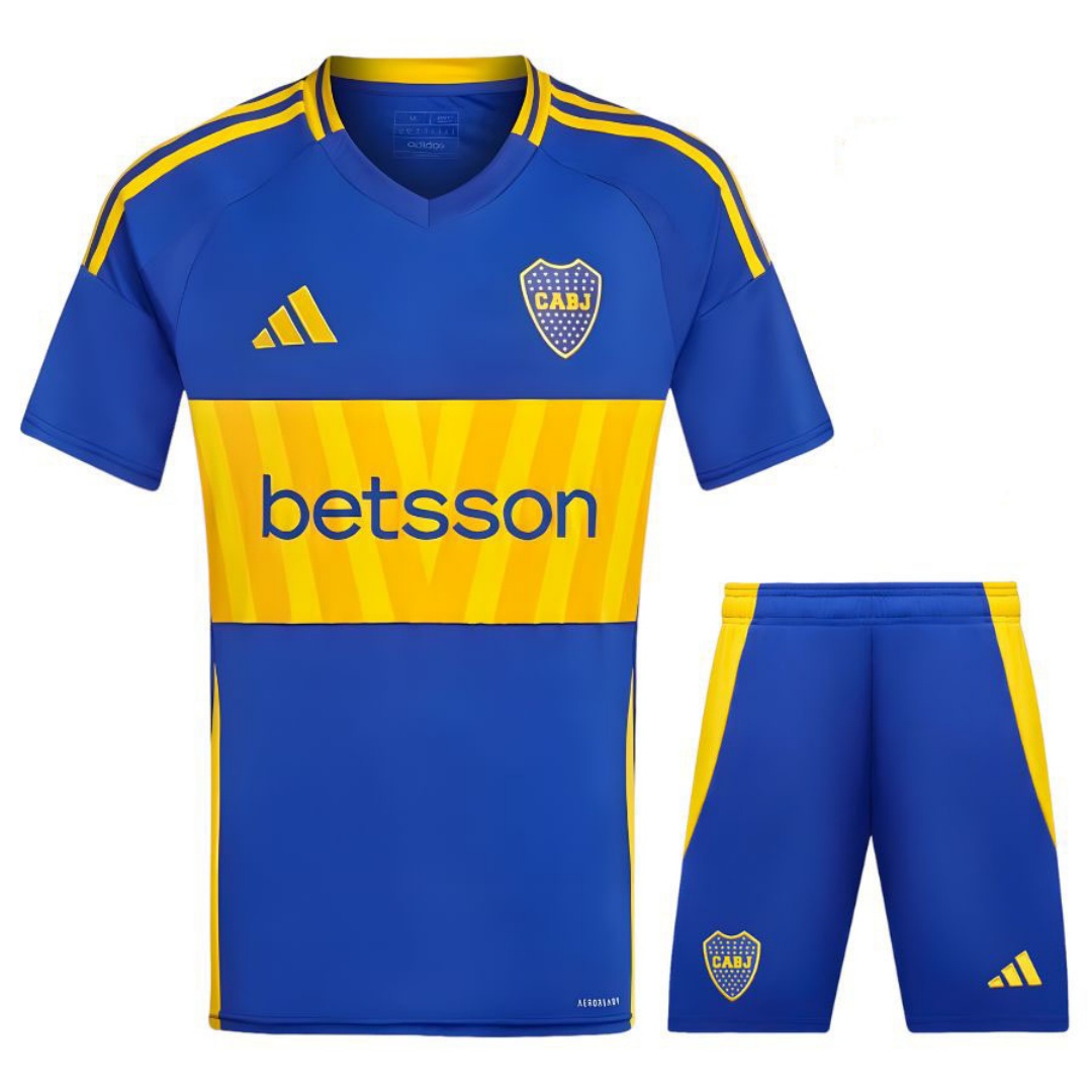 Kid's Boca Juniors Home Kit 2025