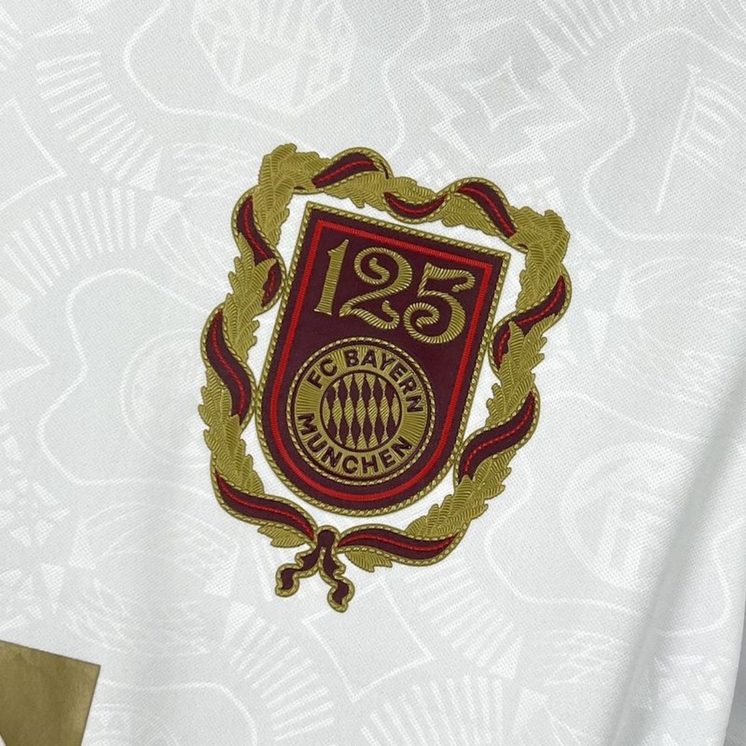 Bayern Munich 125th Anniversary White Jersey 2024/25