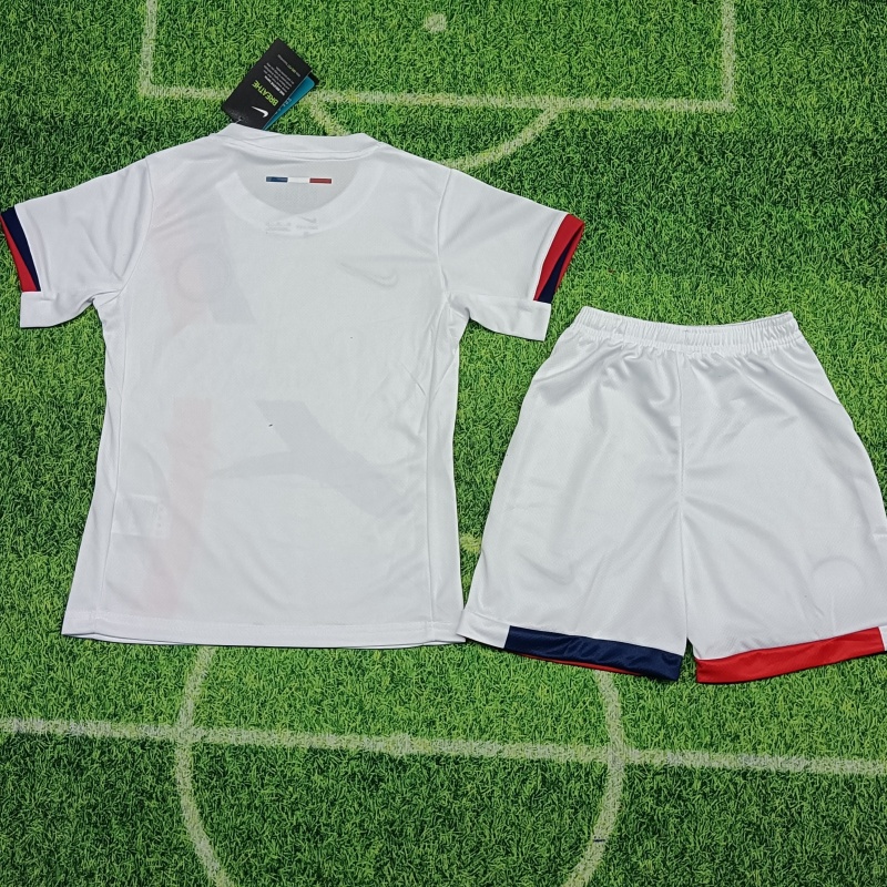 Kid's Paris Saint-Germain Away PSG Jersey+Shorts 2024/25