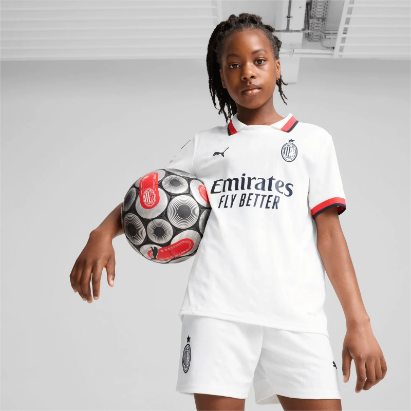Kid's AC Milan Away Jersey+Shorts 2024/25