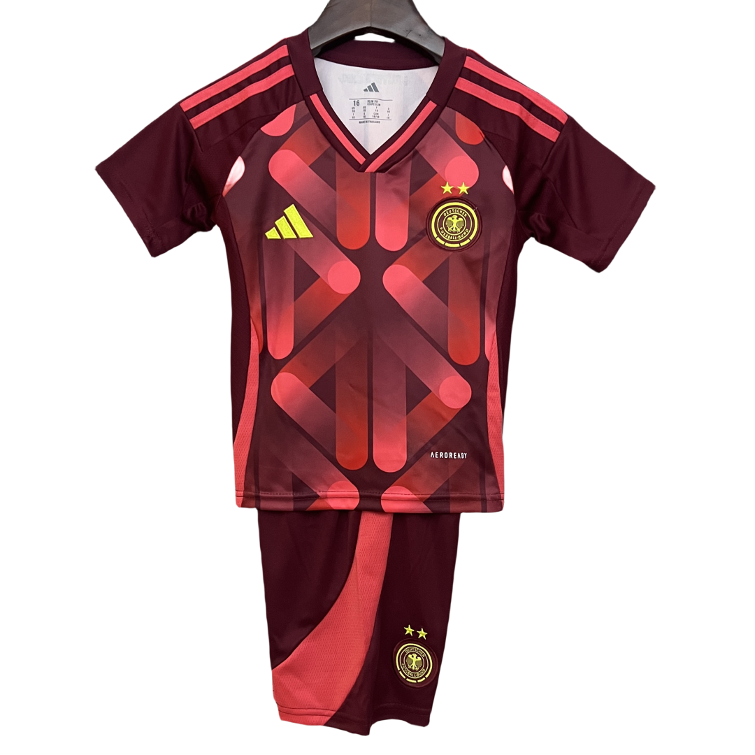Kid's Germany Away Kit For Women's Euro 2025