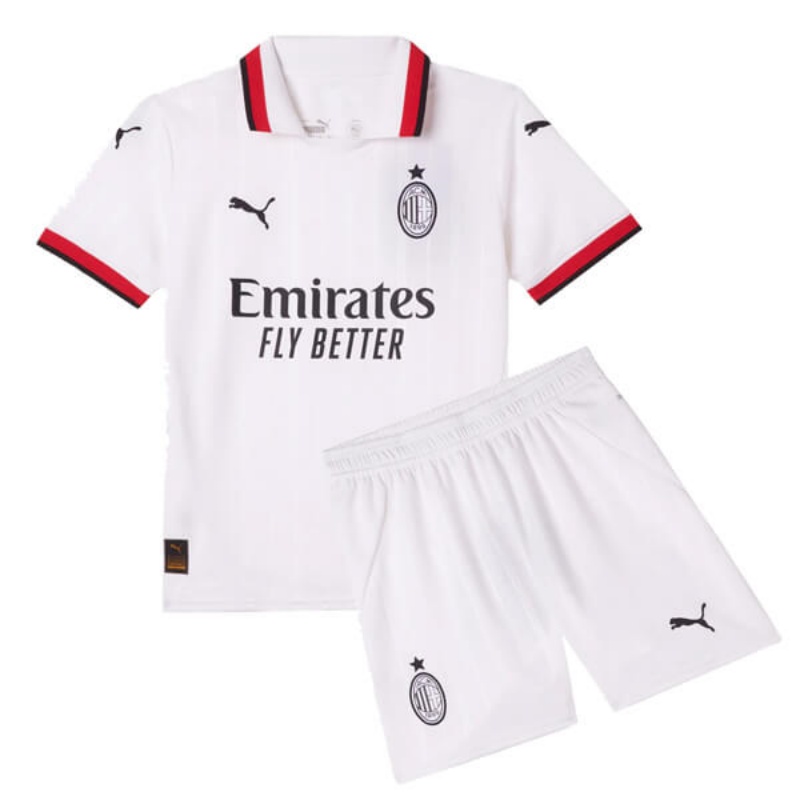 Kid's AC Milan Away Jersey+Shorts 2024/25