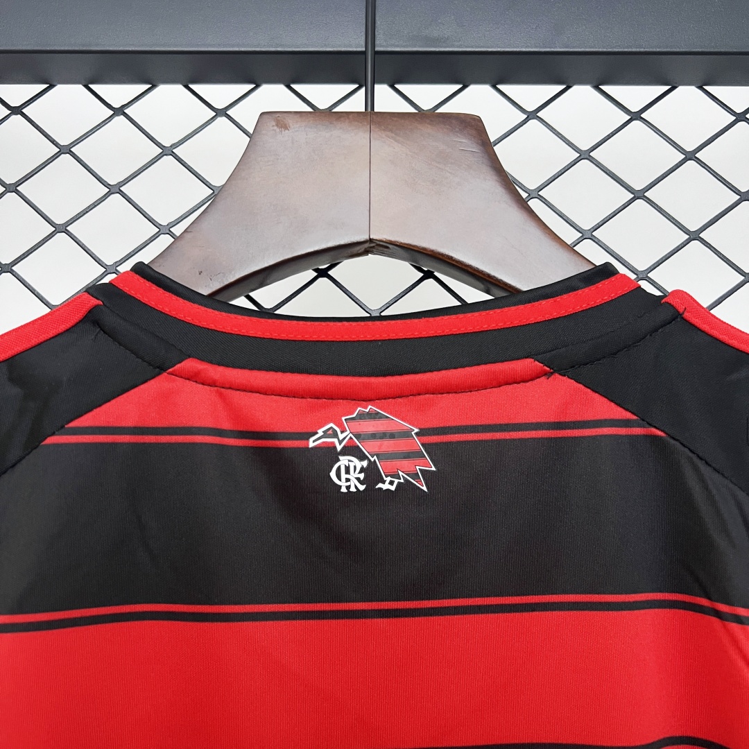 Kid's Flamengo Home Vest Kit 2025