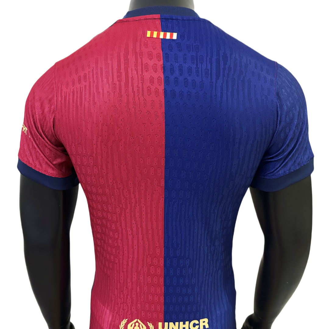 Player Version Barcelona Home Spotify Logo Without Text Jersey 2024/25