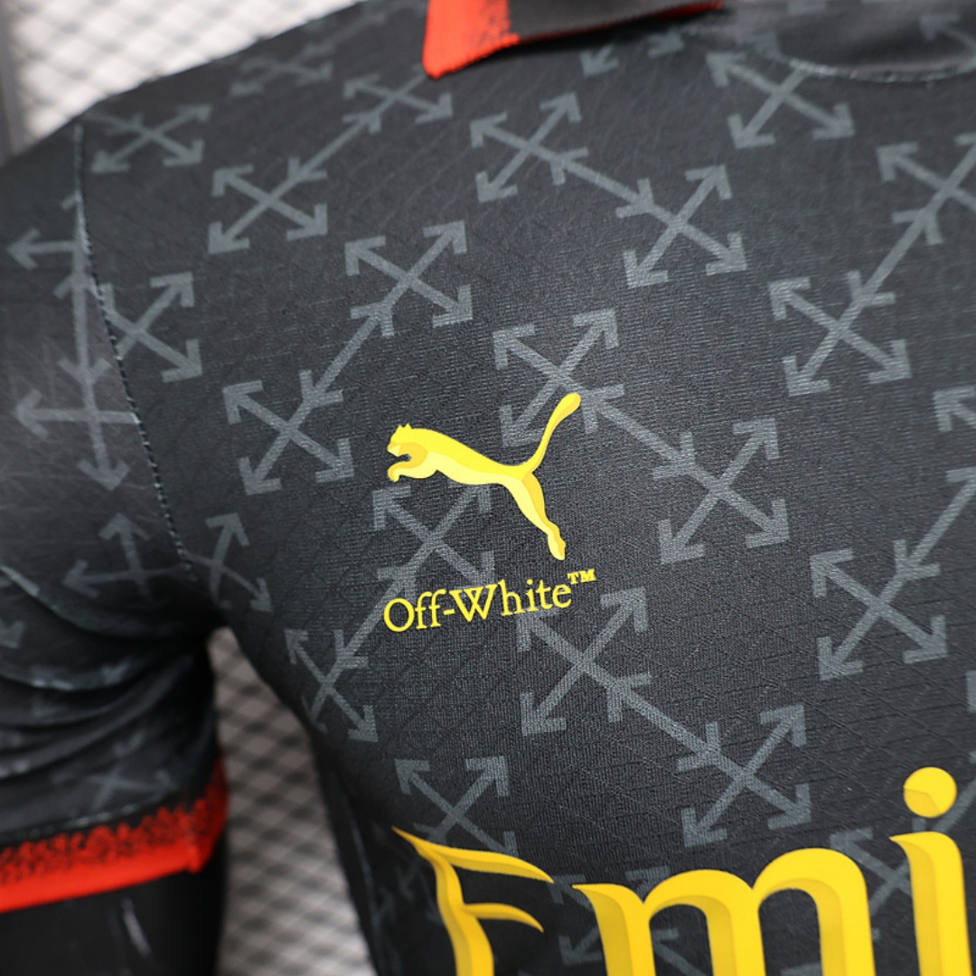 Player Version AC Milan Fourth Black Jersey 2024/25