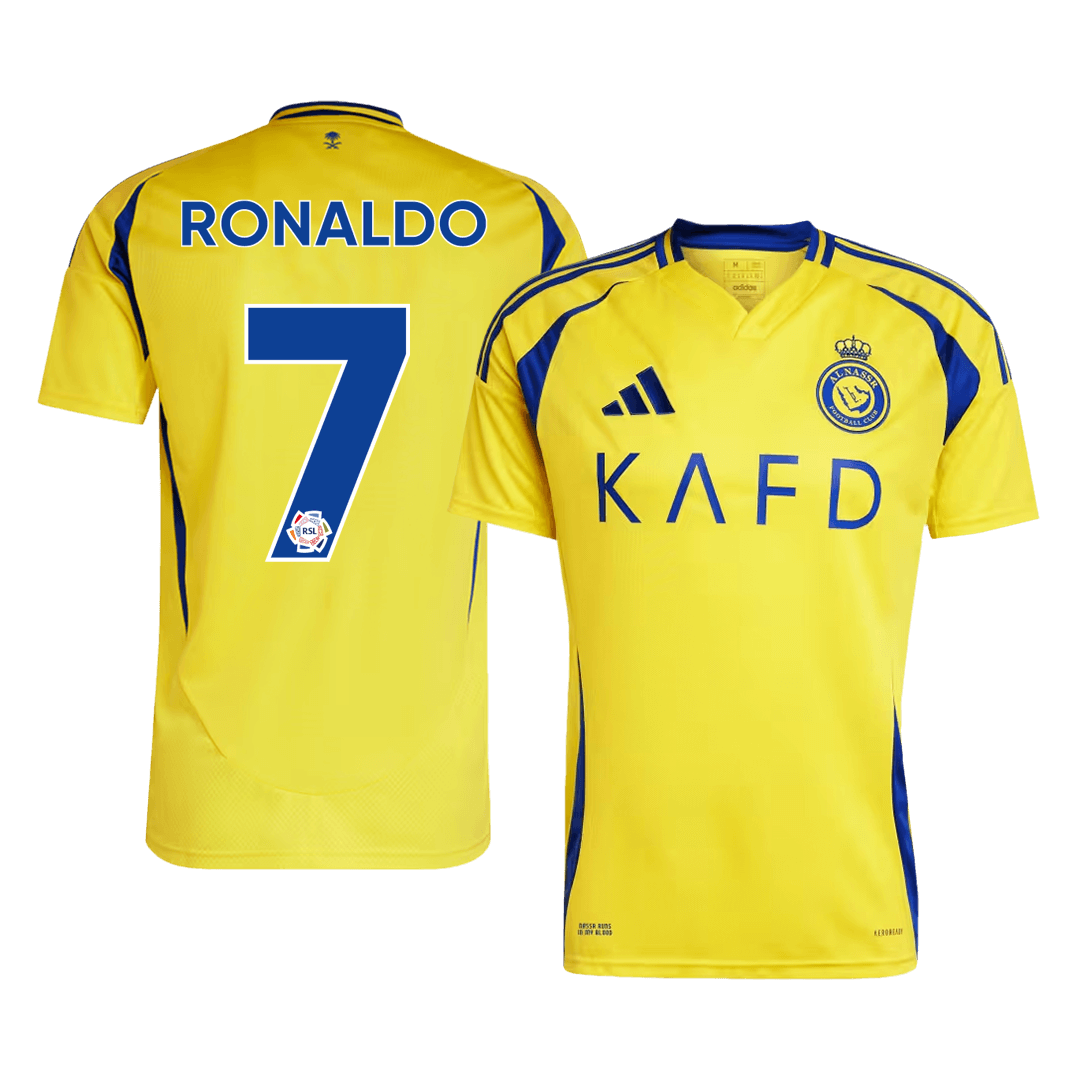 RONALDO #7 Al Nassr Home Jersey 2024/25