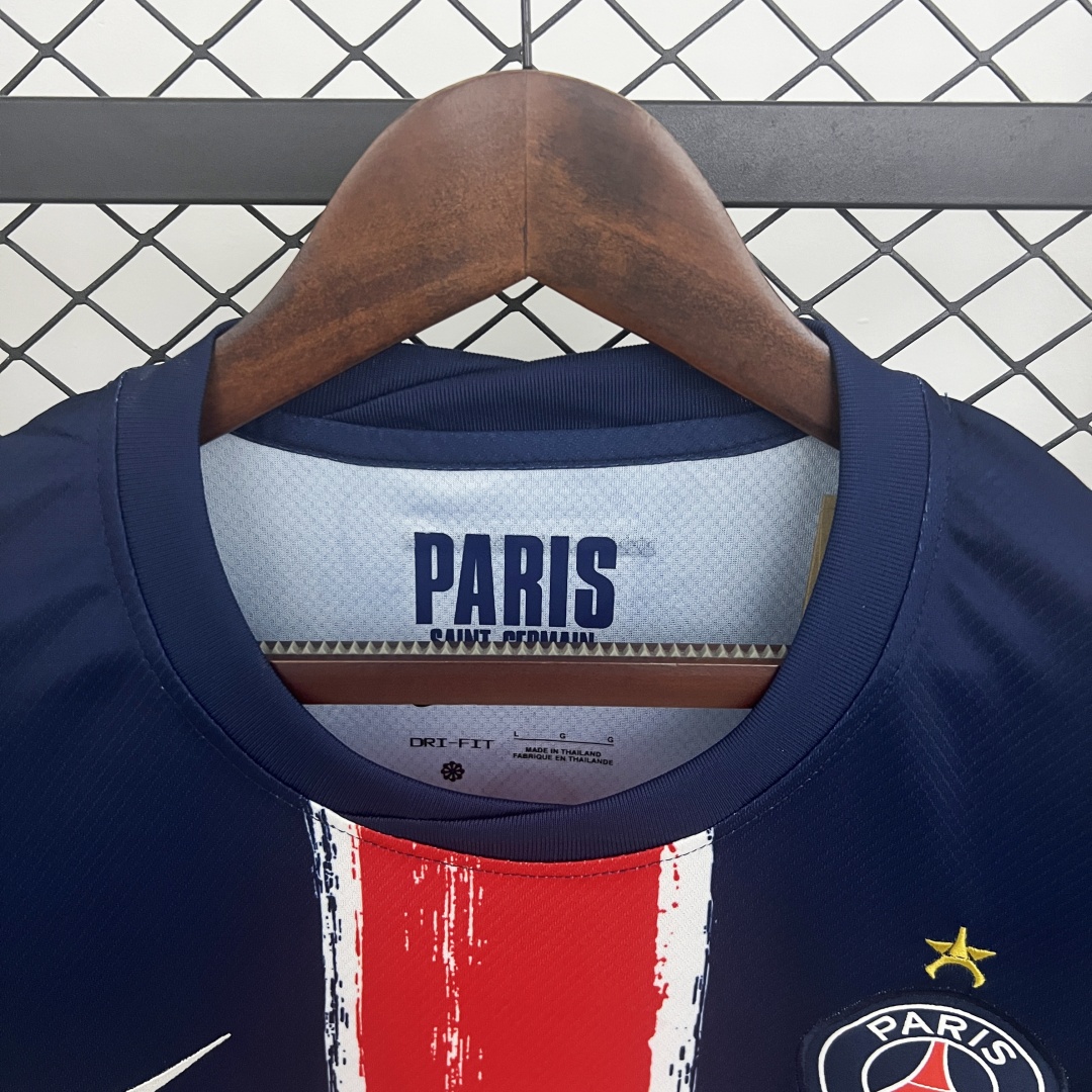 [CHAMPIONS OF EUROPE #25] Player Version PSG Paris Saint-Germain Home Special Jersey 2024/25