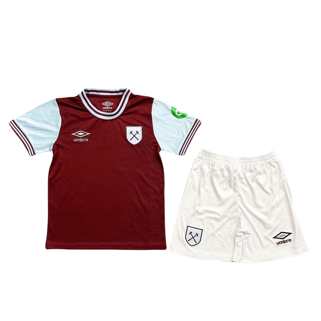 Kid's West Ham United Home Kit 2024/25
