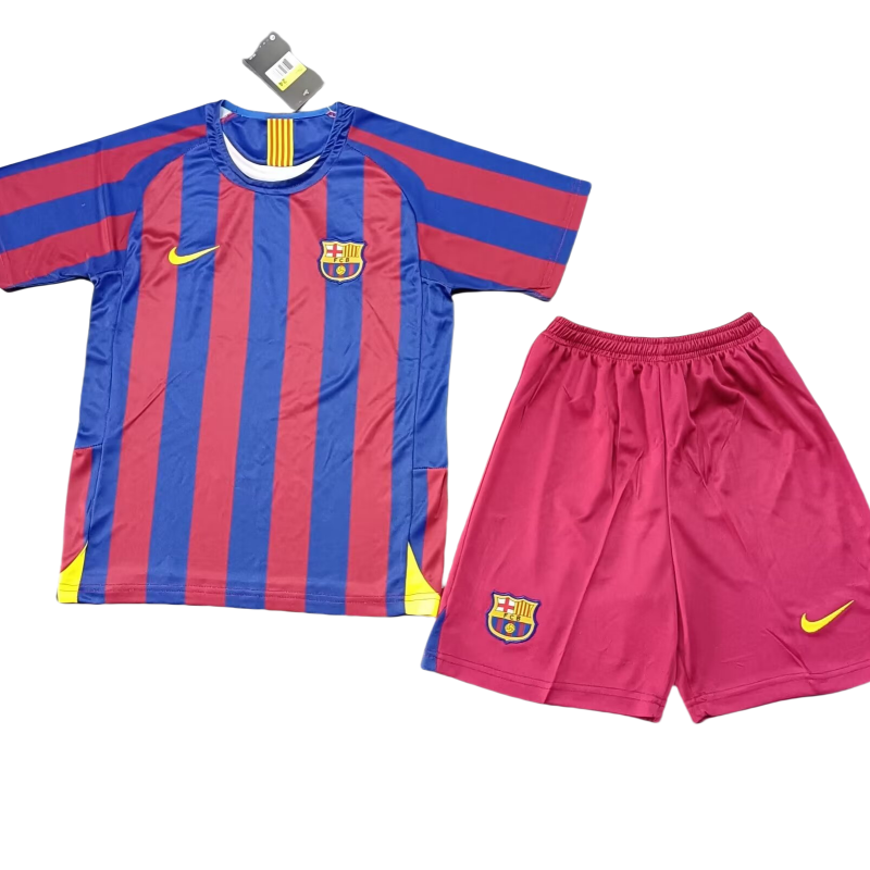 Kid's Retro Barcelona Home Kit 2005/06