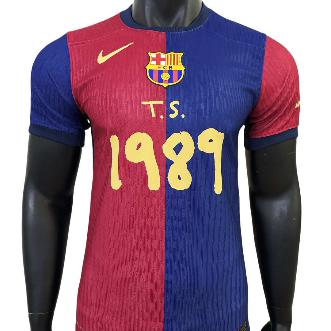 Player Version Barcelona x Taylor Swift Home Jersey 2024/25