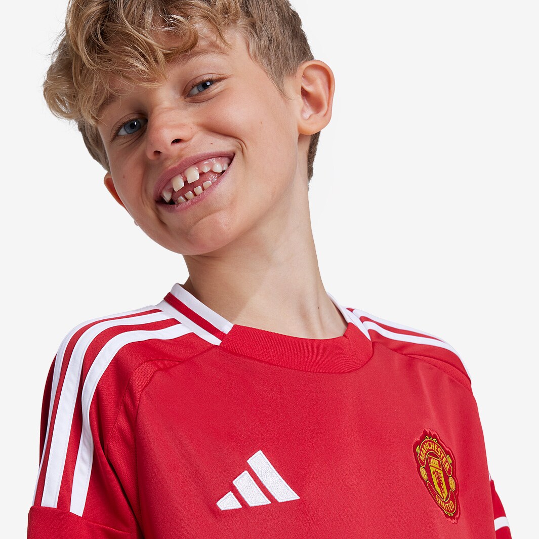 Kid's Manchester United Home Jersey+Shorts 2024/25