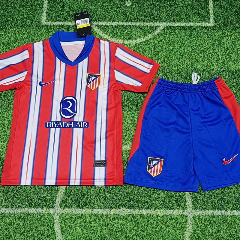 Kid's Atletico Madrid Home Kit 2024/25