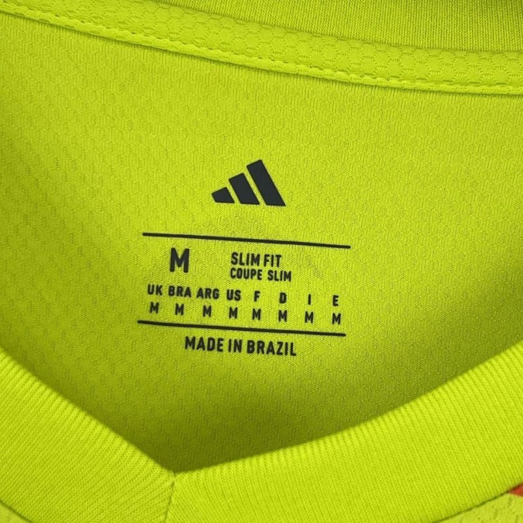 Flamengo Yellow Goalkeeper Jersey 2025