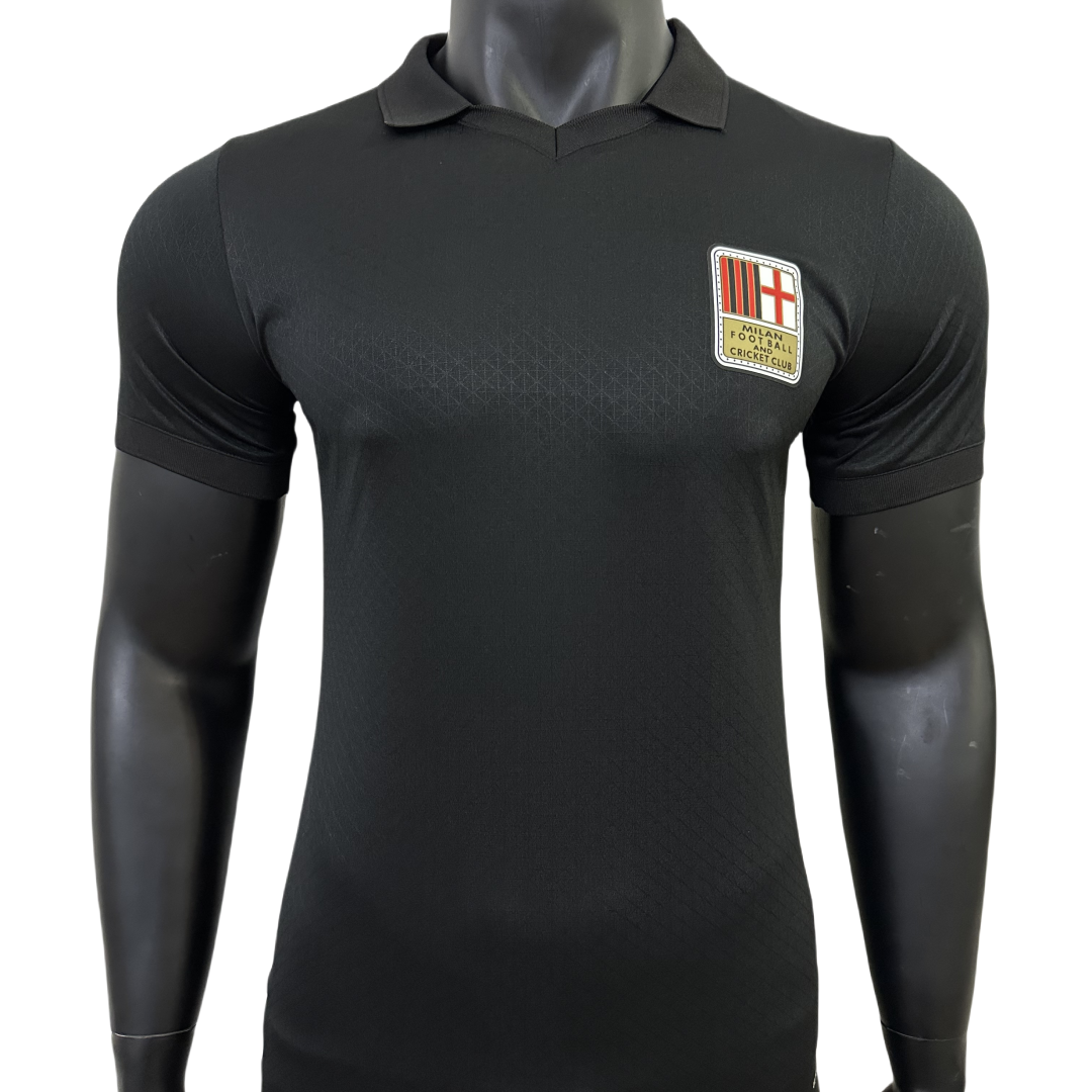 Player Version AC Milan 125th Anniversary Black Jersey 2024/25