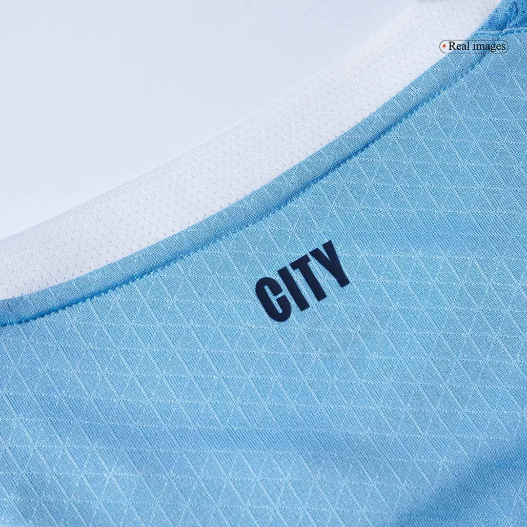 Player Version Manchester City Home Jersey 2025/26