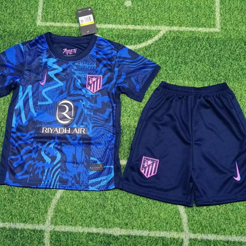 Kid's Atletico Madrid Third Kit 2024/25