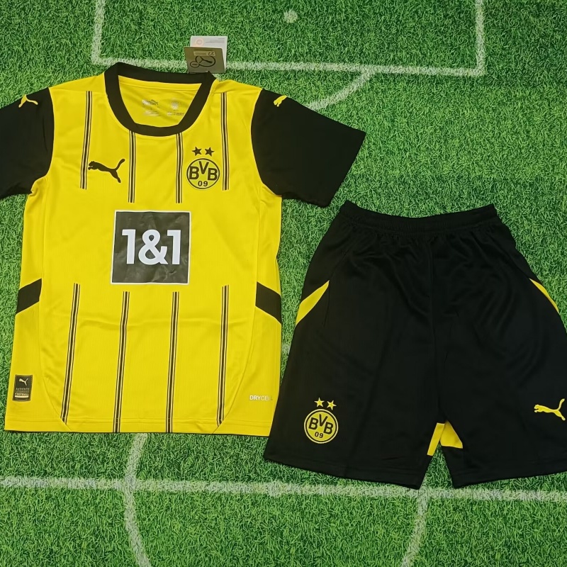 Kid's Borussia Dortmund Home Jersey+Shorts 2024/25