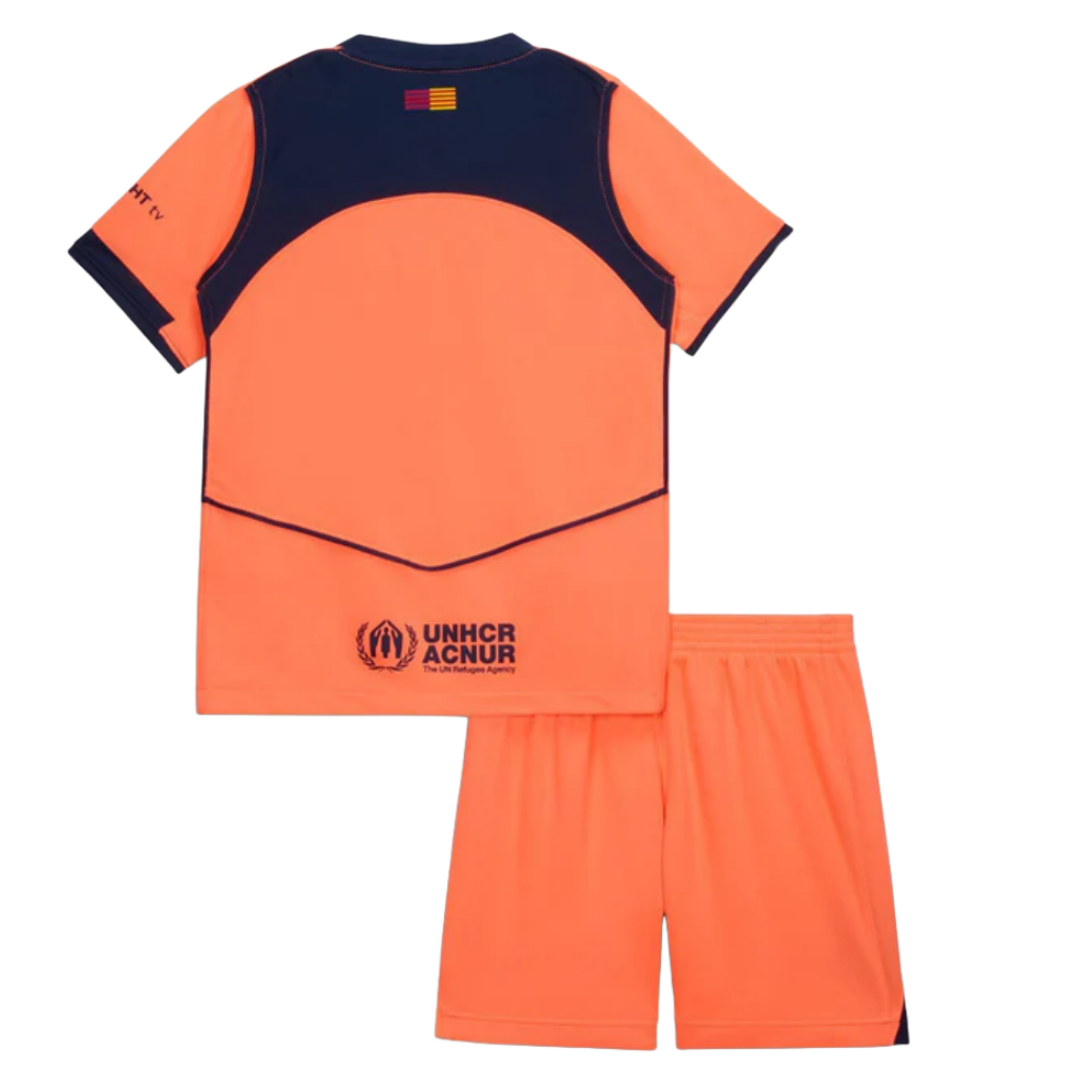 Kid's Barcelona Third Kit 2025/26