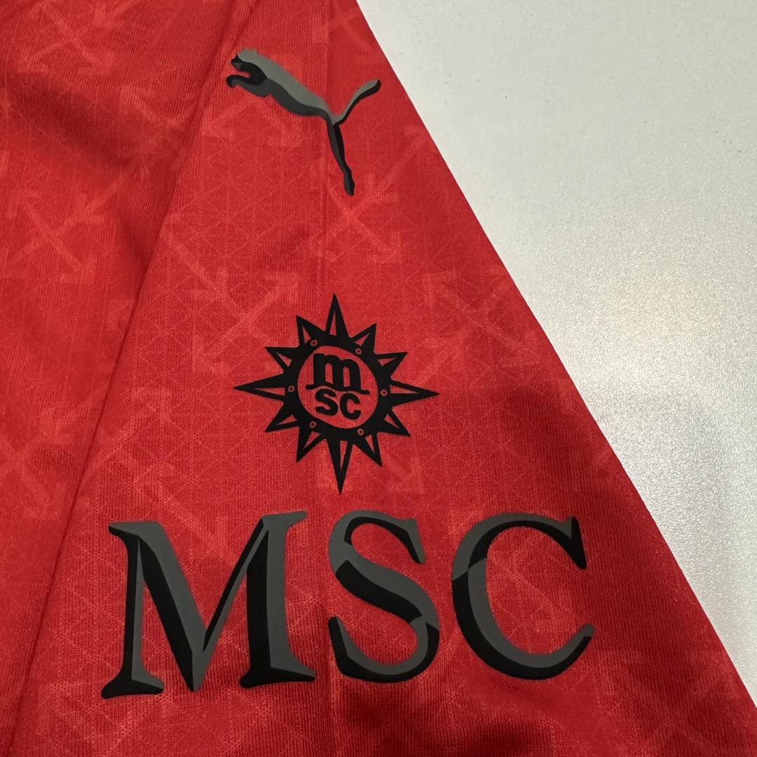 Player Version AC Milan Fourth Red Jersey 2024/25