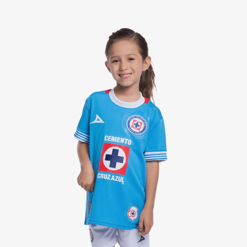 Kid's Cruz Azul Home Kit 2024/25