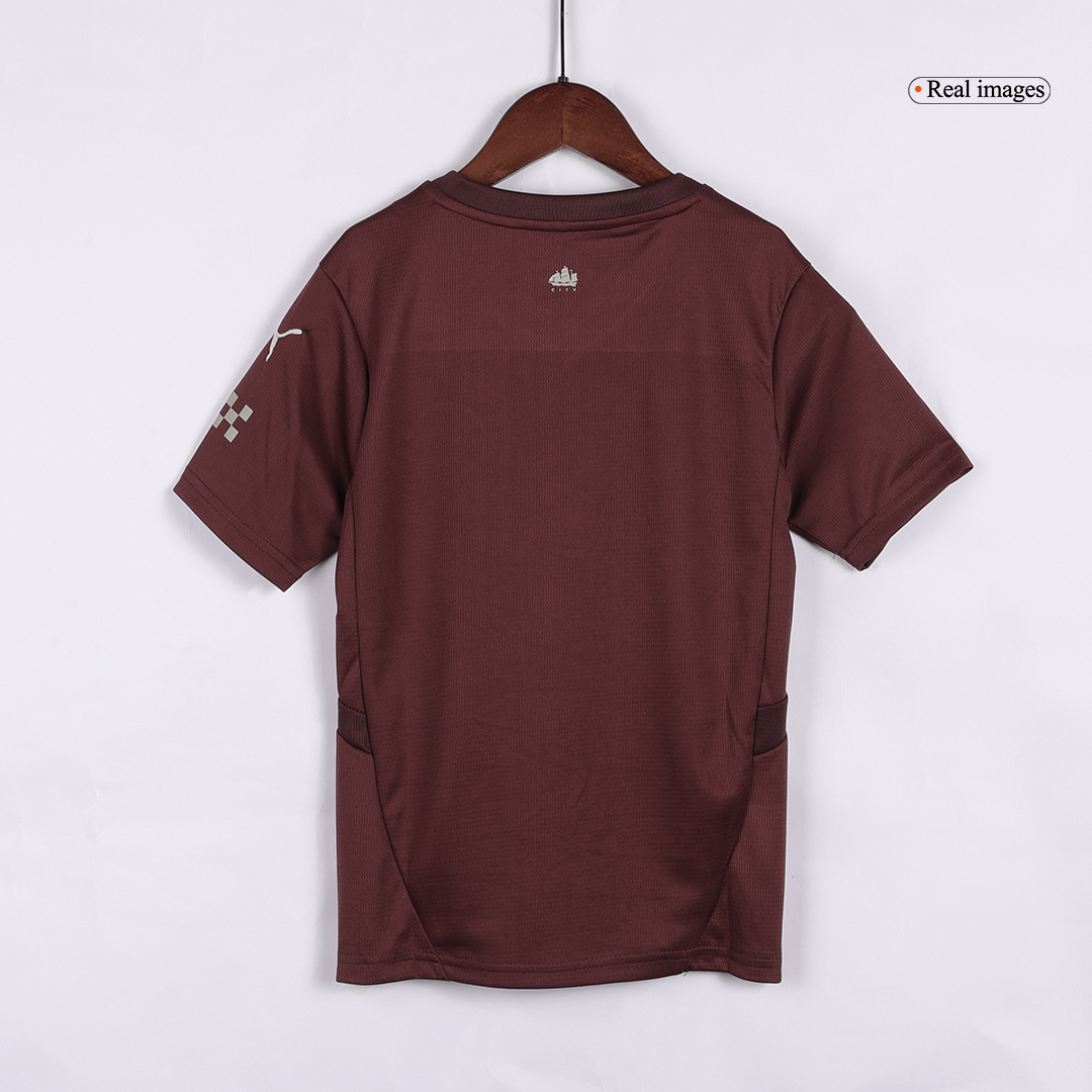 Kid's Manchester City Third Jersey+Shorts 2024/25