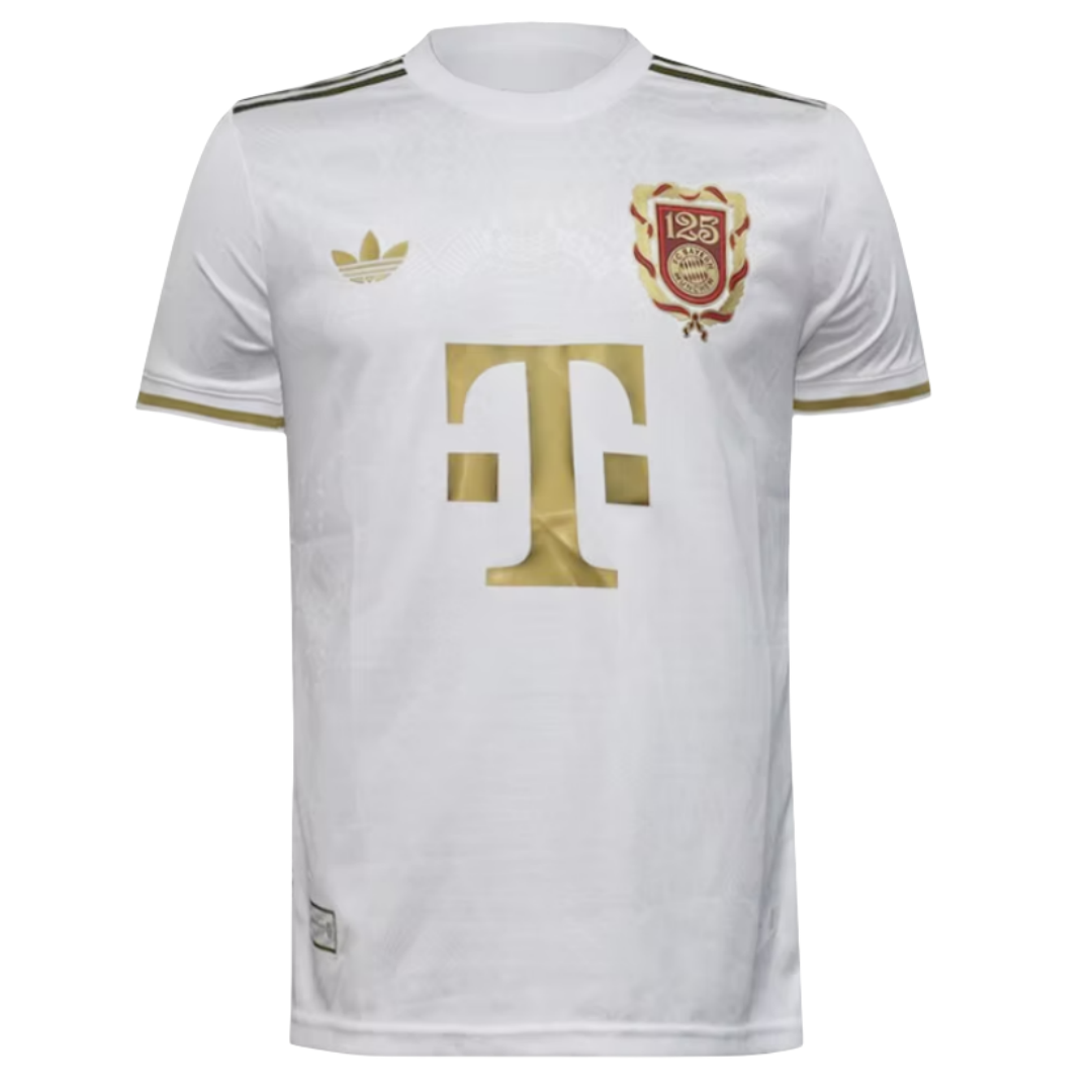 Bayern Munich 125th Anniversary White Jersey 2024/25