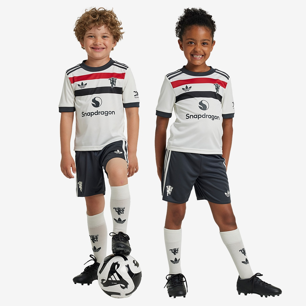 Kid's Manchester United Third Jersey+Shorts 2024/25