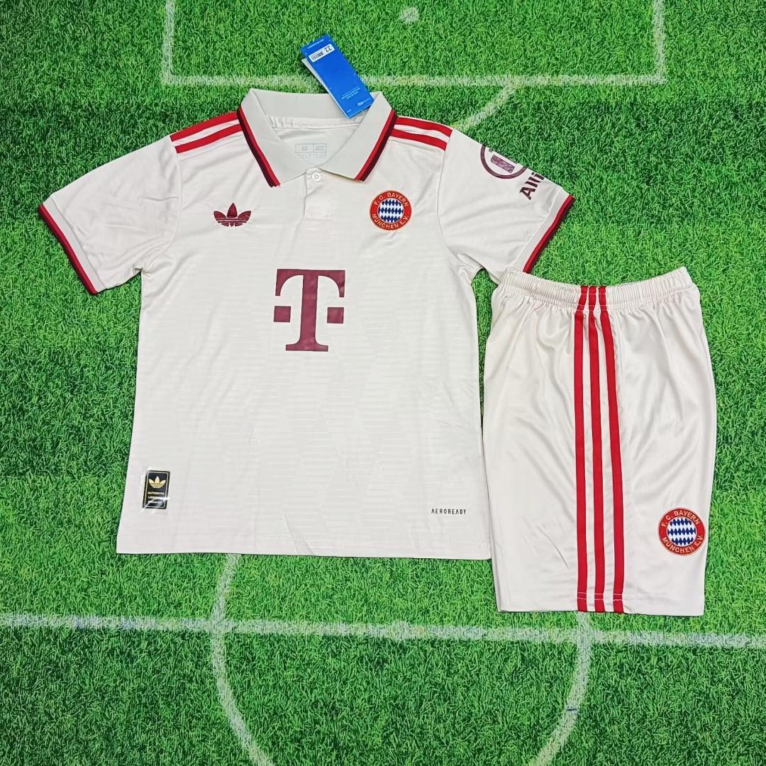 Kid's Bayern Munich Third Kit 2024/25