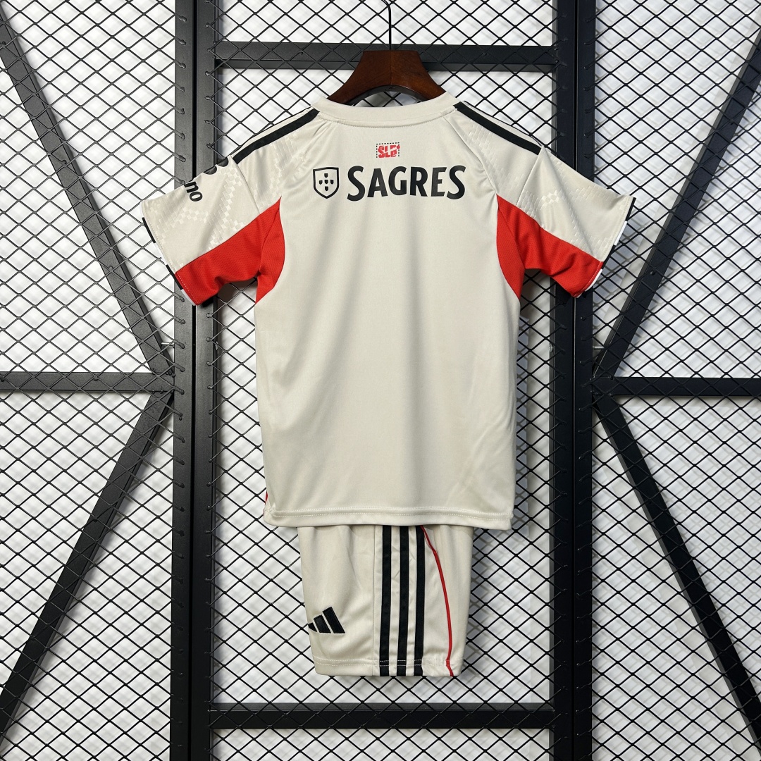 Kid's Benfica Away Kit 2025/26