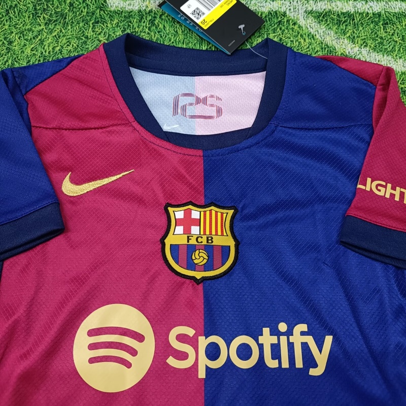 Kid's Barcelona Home Jersey+Shorts 2024/25