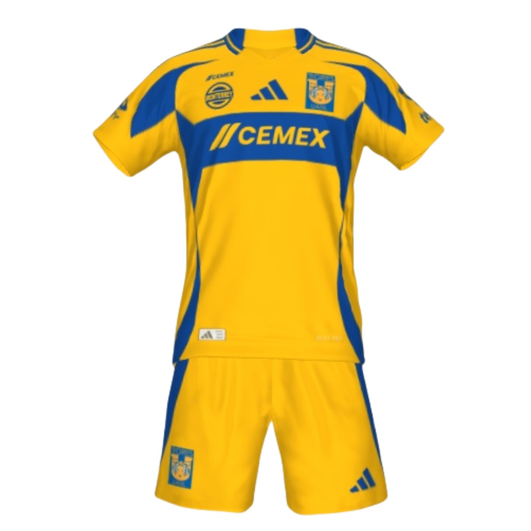 Kid's Tigres UANL Home Kit 2024/25