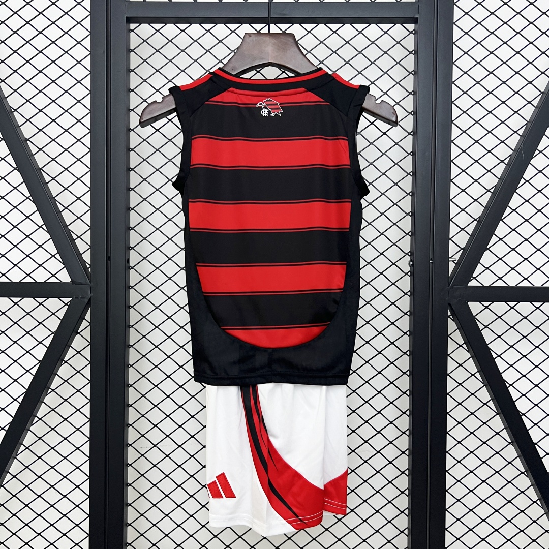 Kid's Flamengo Home Vest Kit 2025