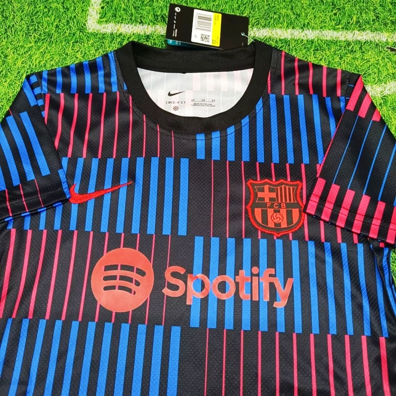Kid's Barcelona Academy  Pre-Match Training Football Kit 2024/25