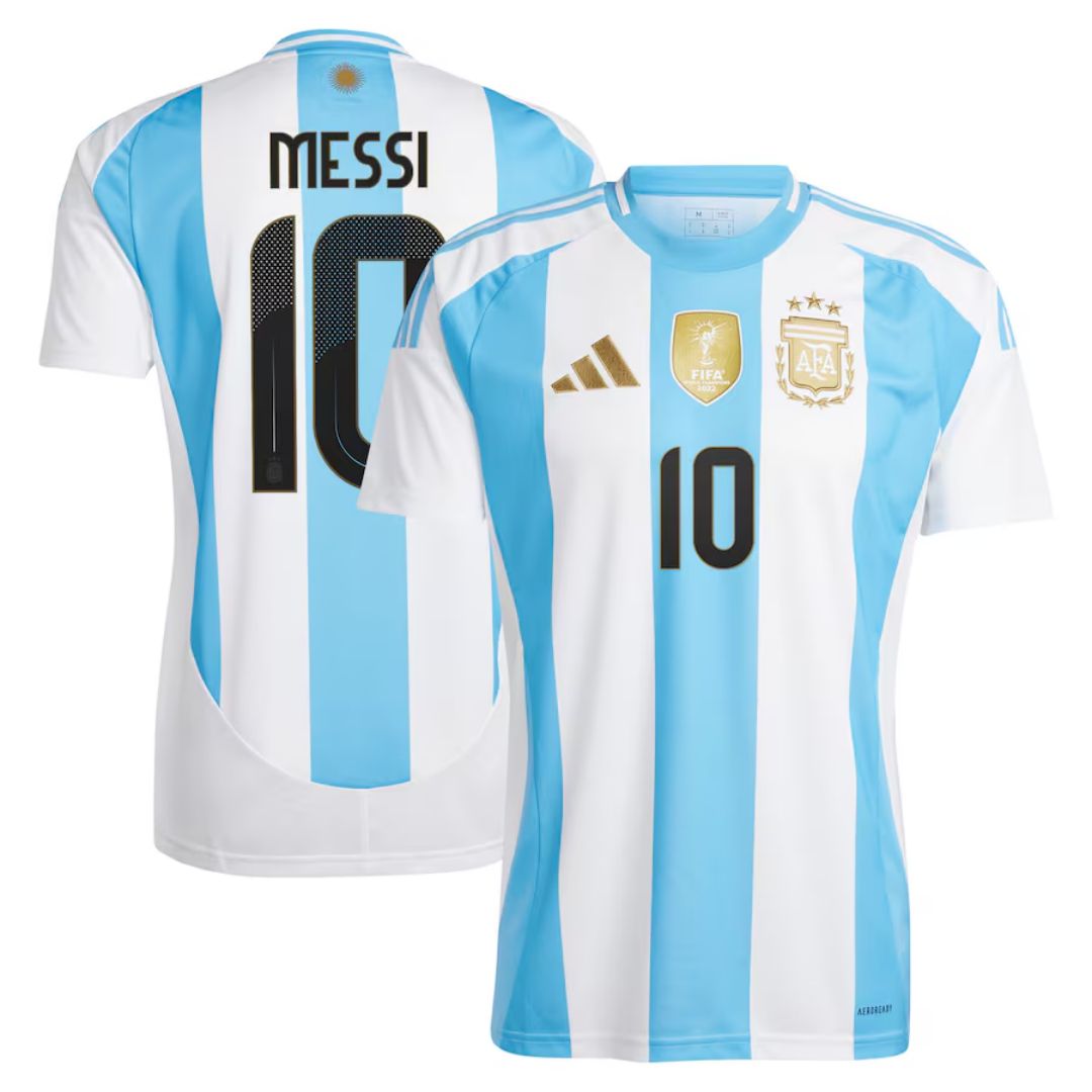 Lionel Messi #10 Argentina Home Jersey Copa America 2024