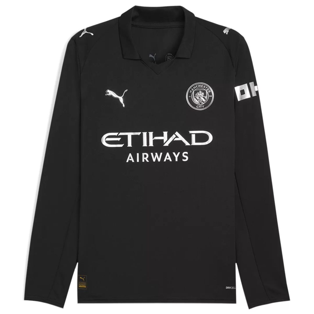Manchester City Away Long Sleeve Jersey 2025/26
