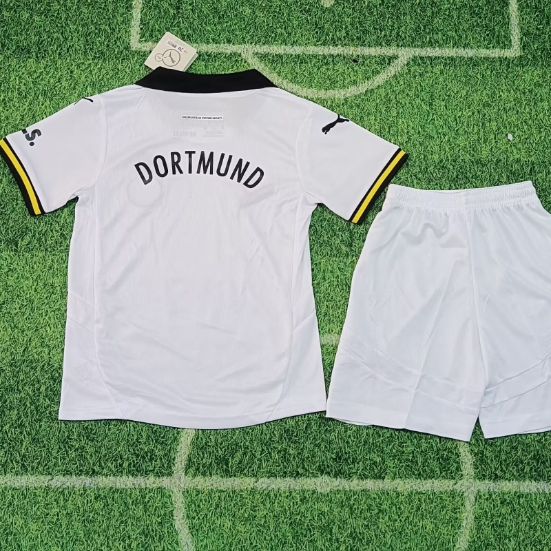 Kid's Borussia Dortmund Third Away Kit 2024/25