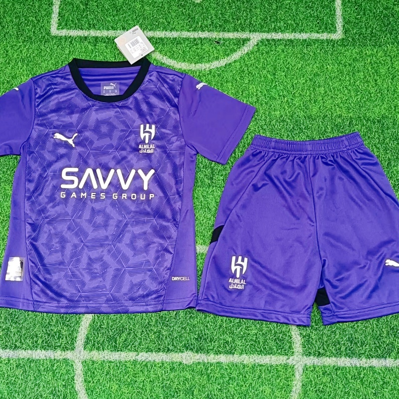 Kid's Al Hilal SFC Third Kit 2024/25