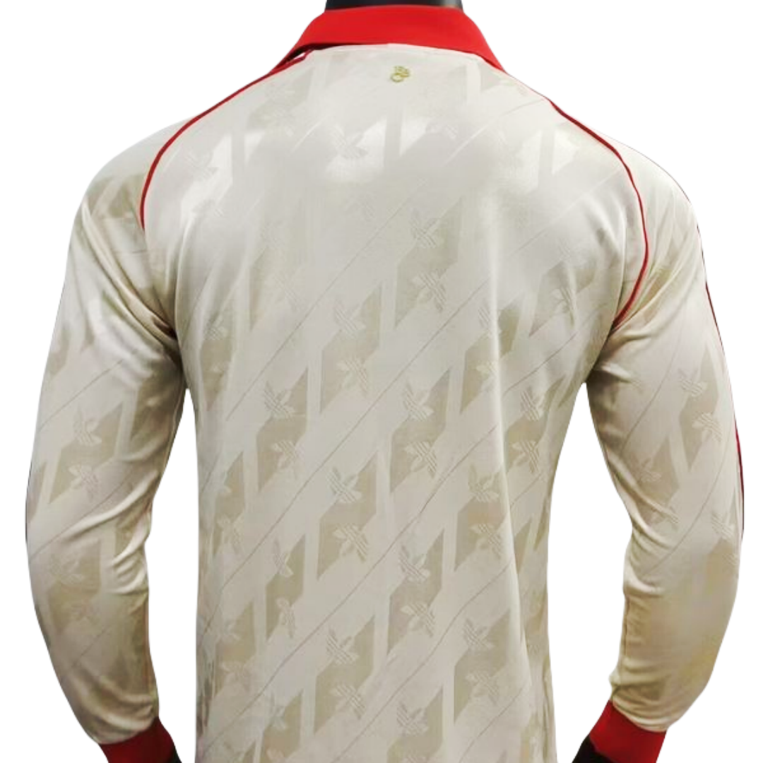 Player Version Bayern Munich Retro Long Sleeve Jersey 2024/25