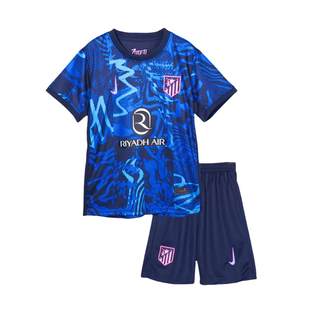 Kid's Atletico Madrid Third Kit 2024/25