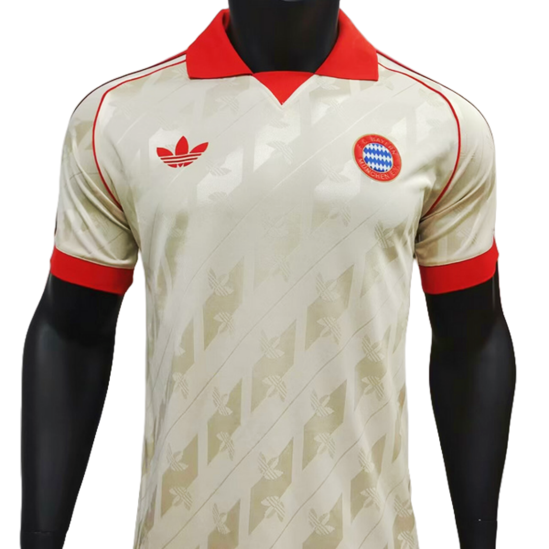Player Version Bayern Munich Retro Jersey 2024/25