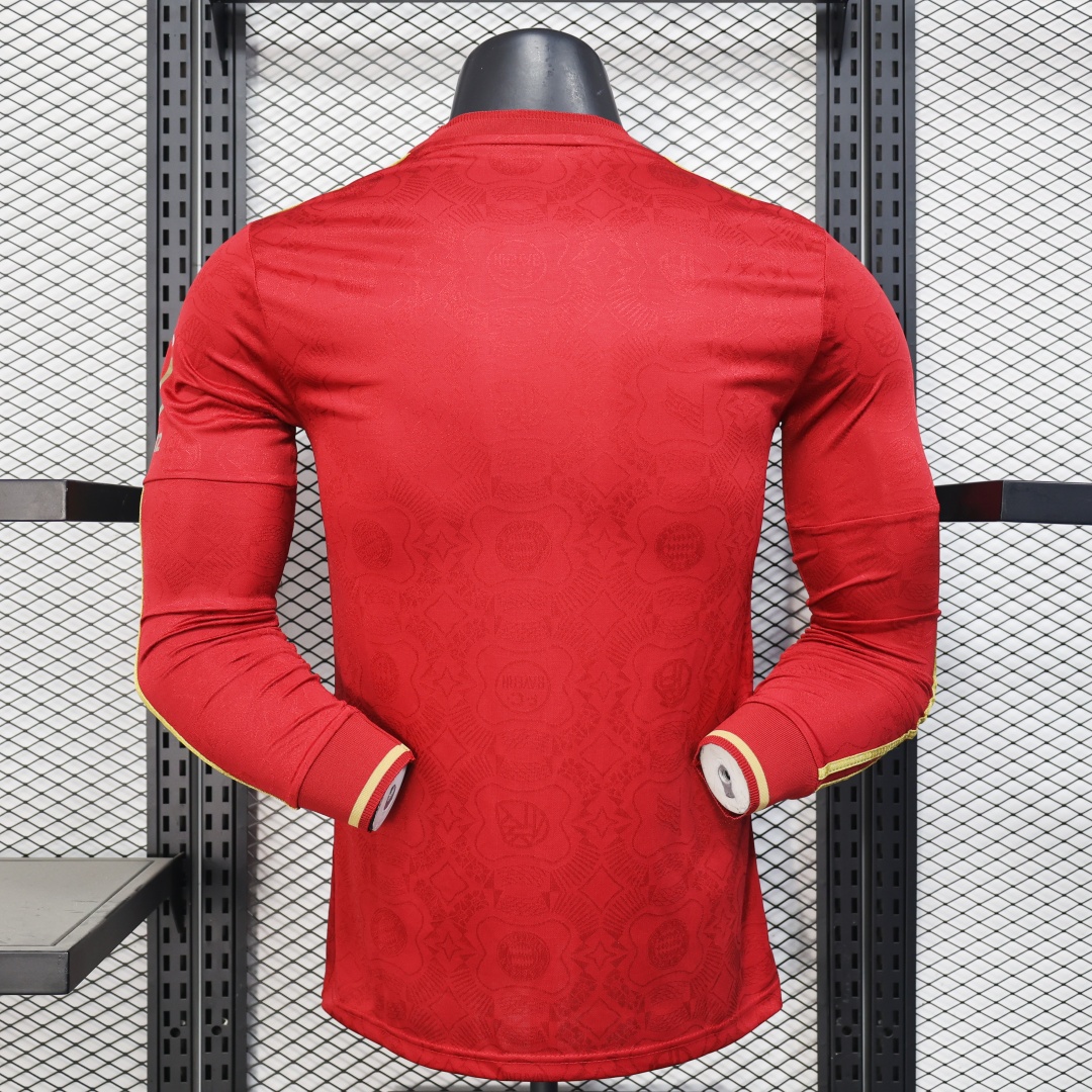 Player Version Bayern Munich 125th Anniversary Long Sleeve Third Jersey 2024/25