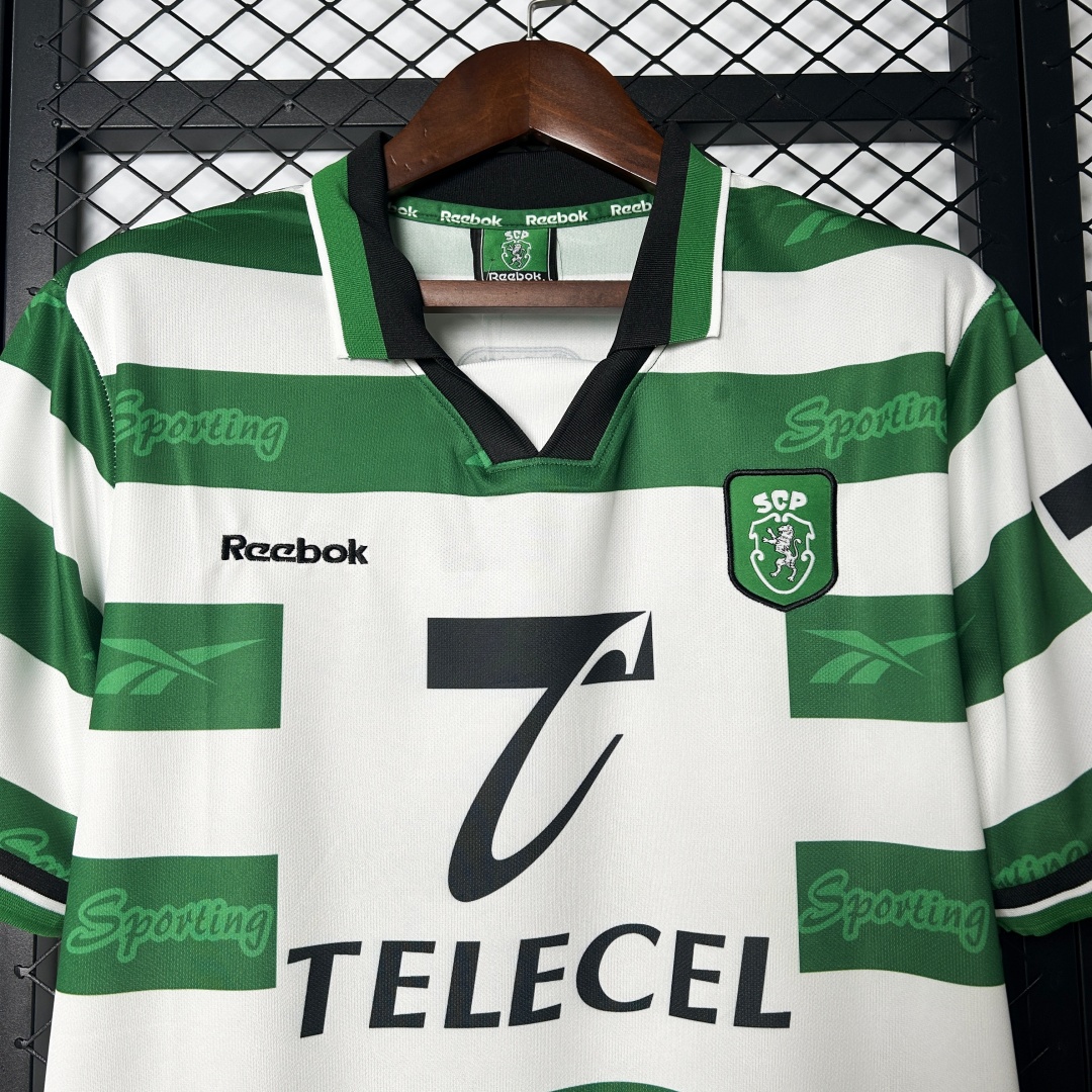 Retro Sporting CP Home Jersey 1999/2000