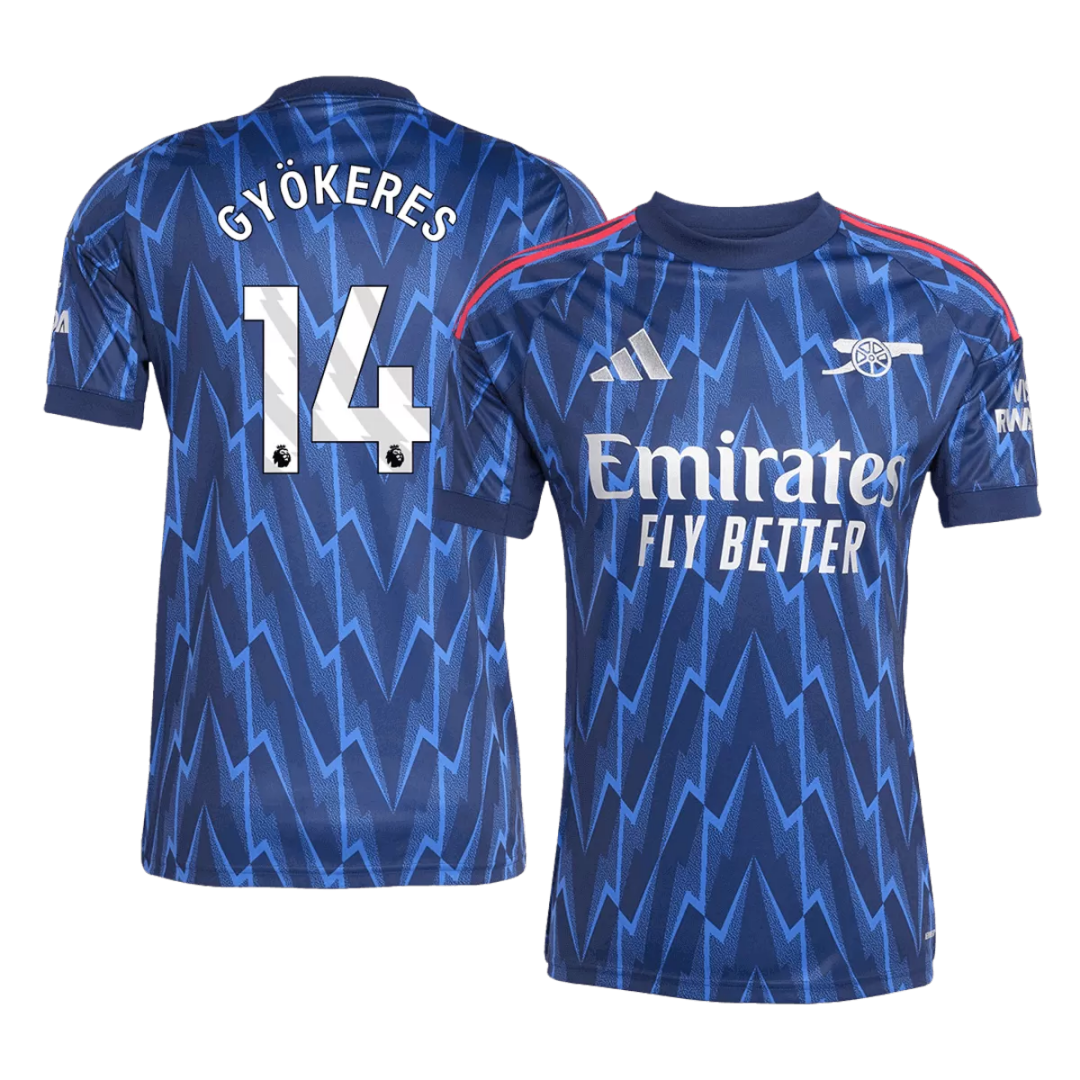 GYÖKERES #14 Arsenal Away Jersey 2025/26