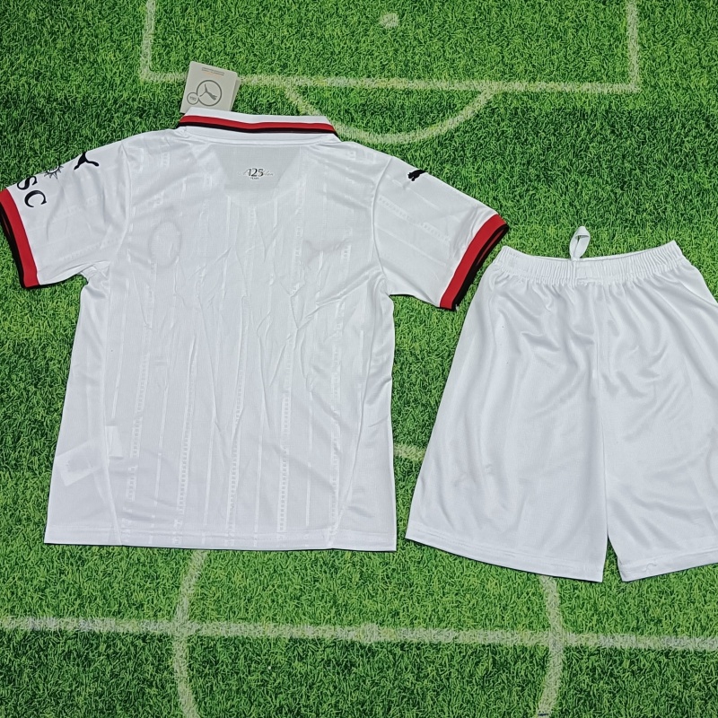 Kid's AC Milan Away Jersey+Shorts 2024/25