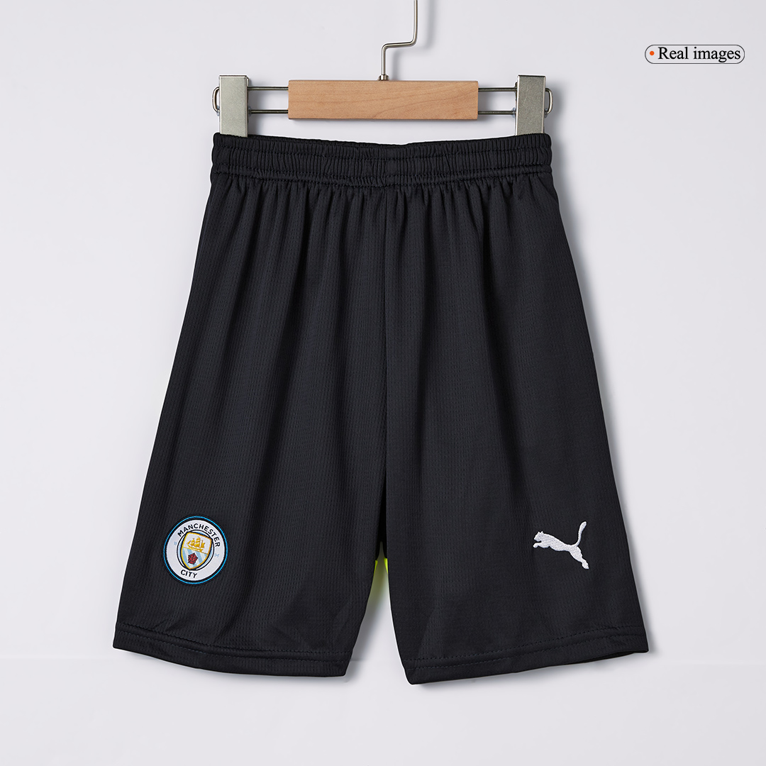 Kid's Manchester City Away Jersey+Shorts 2024/25