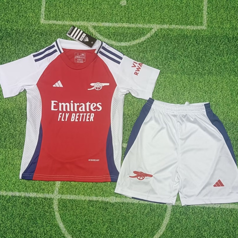 Kid's Arsenal Home Jersey+Shorts 2024/25