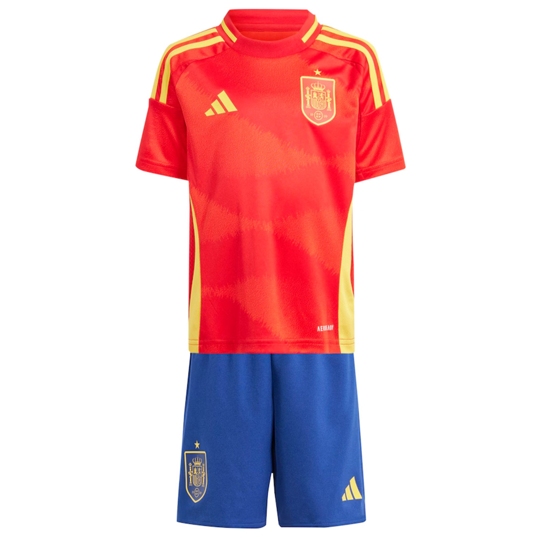 Kid's Spain Home Jersey+Shorts EURO 2024