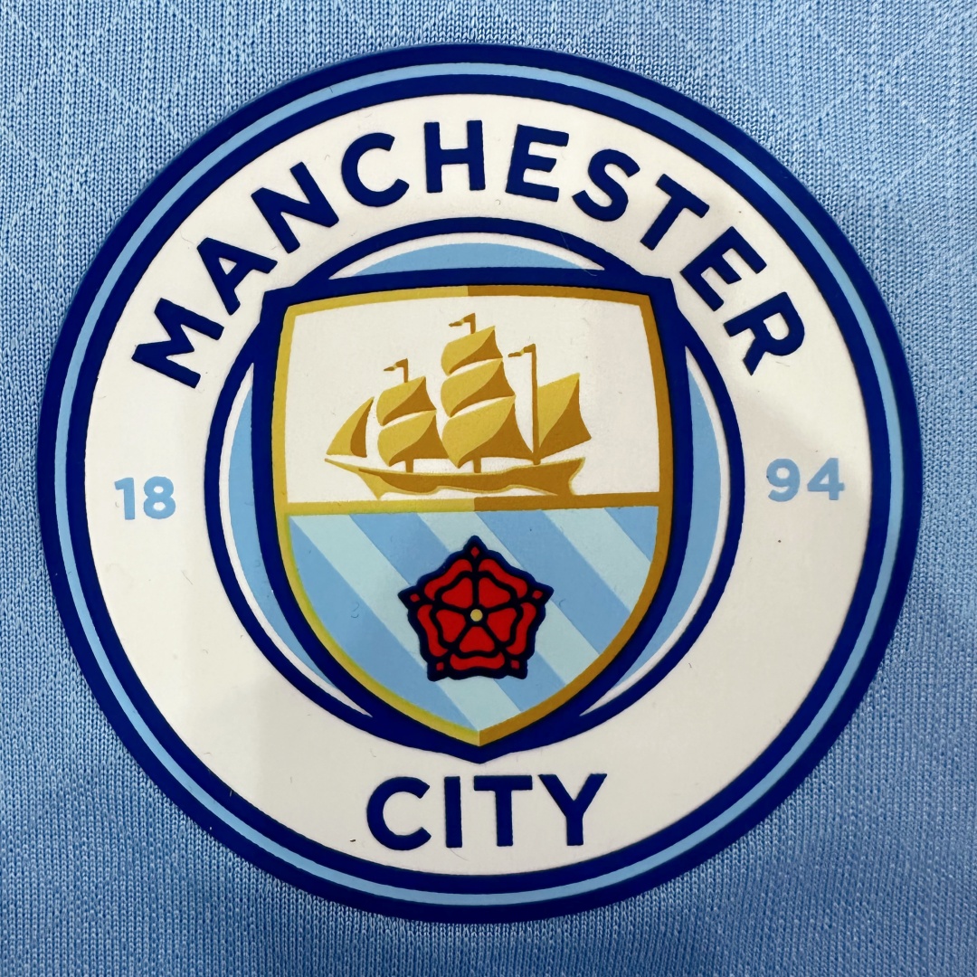 Player Version Manchester City Home Jersey 2024/25