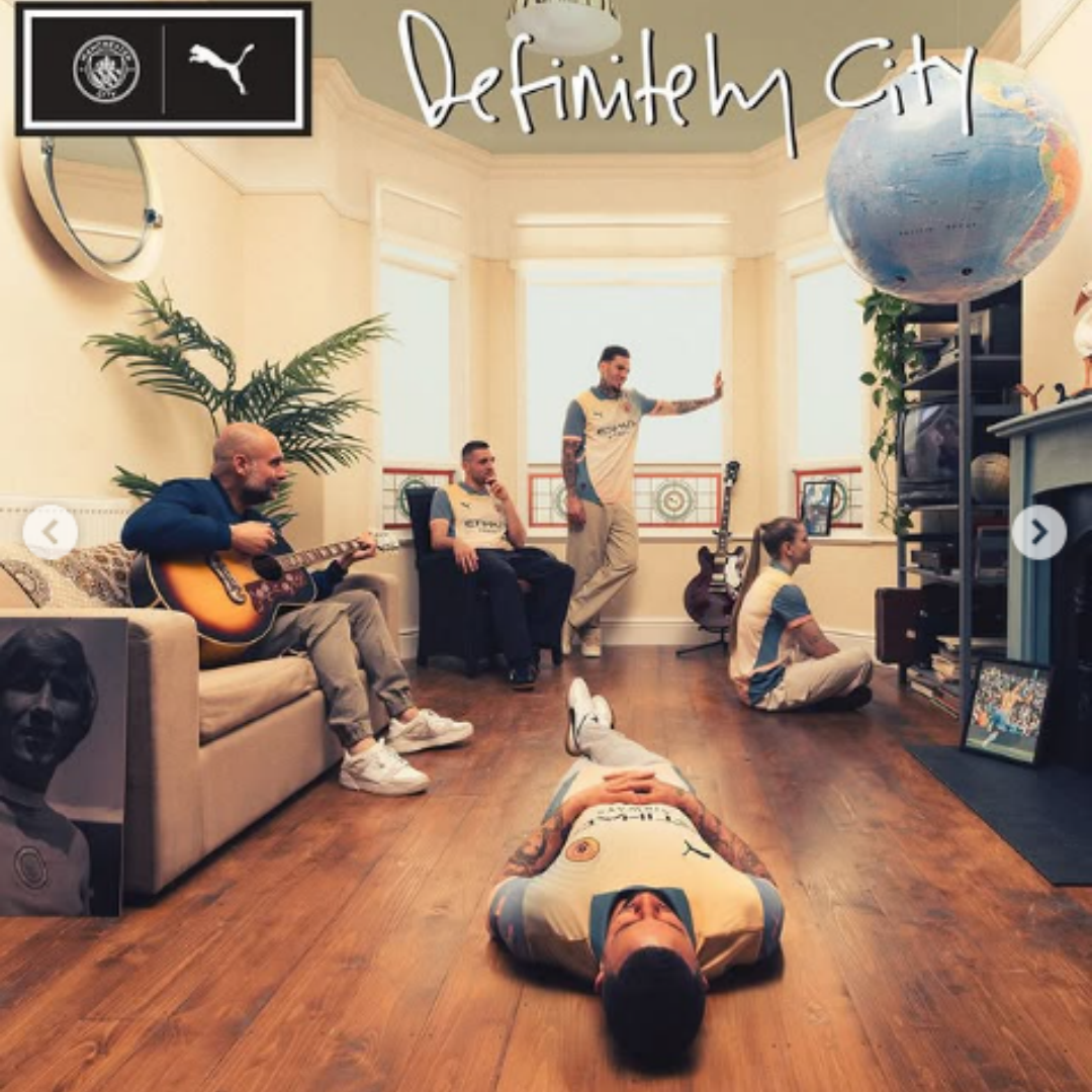 Manchester City Fourth 'Definitely City' Jersey 2024/25