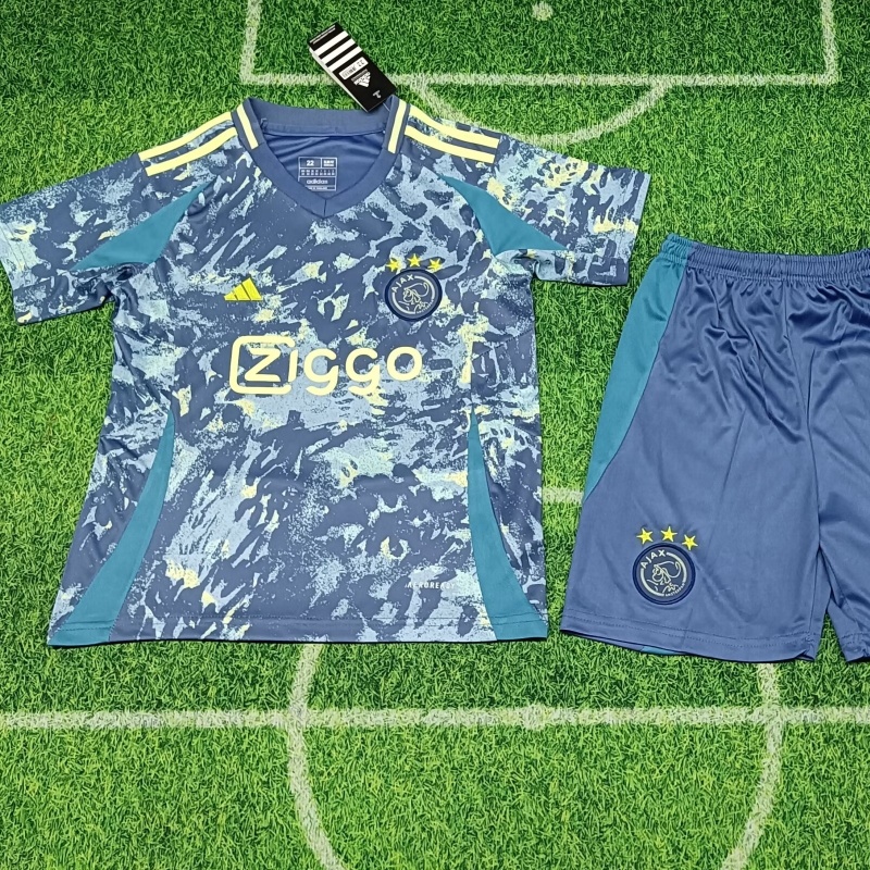 Kid's Ajax Away Jersey+Shorts 2024/25